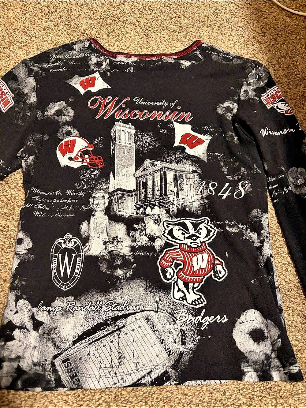 P.Michael Vintage UW Madison Long Sleeve